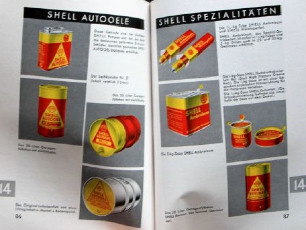 Shell "Fuehrer für die Kraftfahrzeugschmierung" Handook 1933 Auto-Union AG (6823)